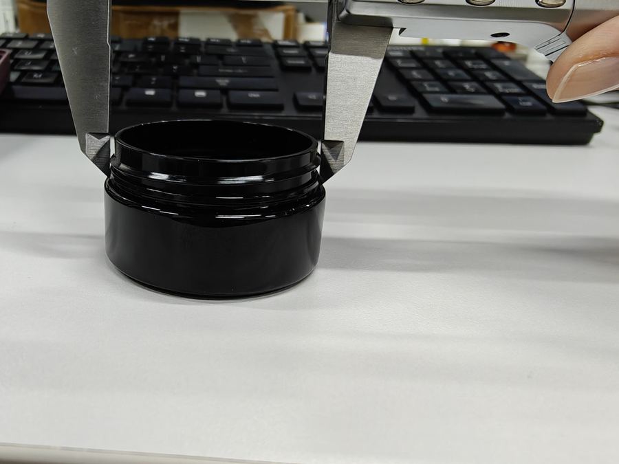 Caliper check on the production floor